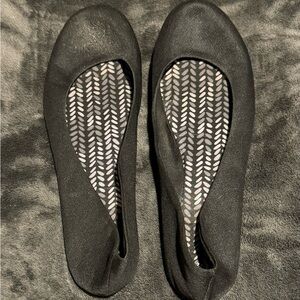 Black Dress Flats